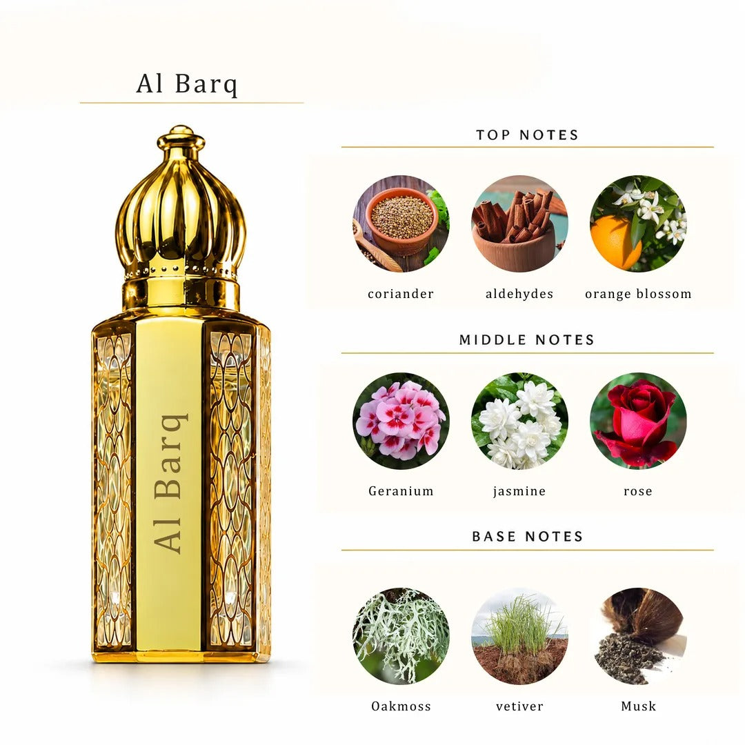 Al Barq - Original Saudia Attar 12ML