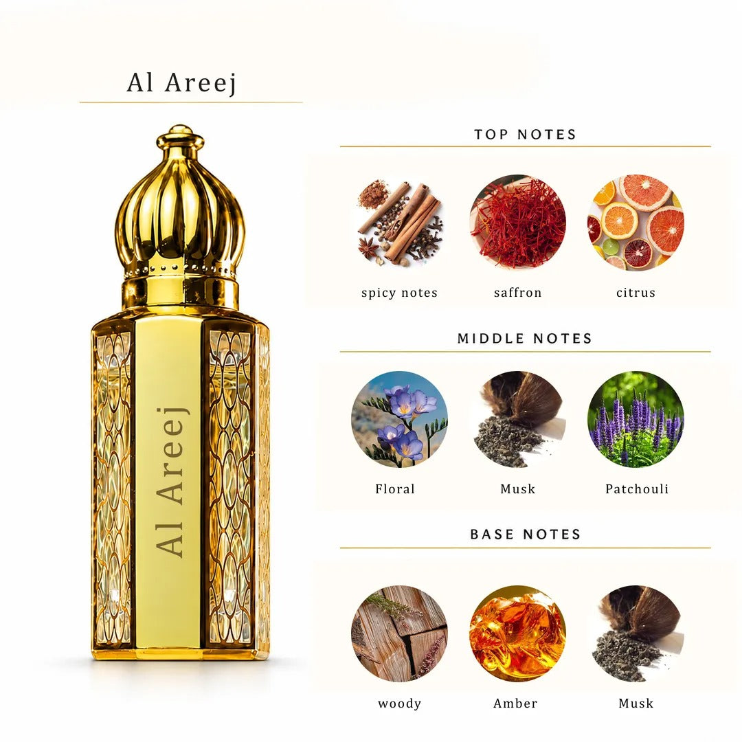 Al Areej - Original Indian Attar 12ML