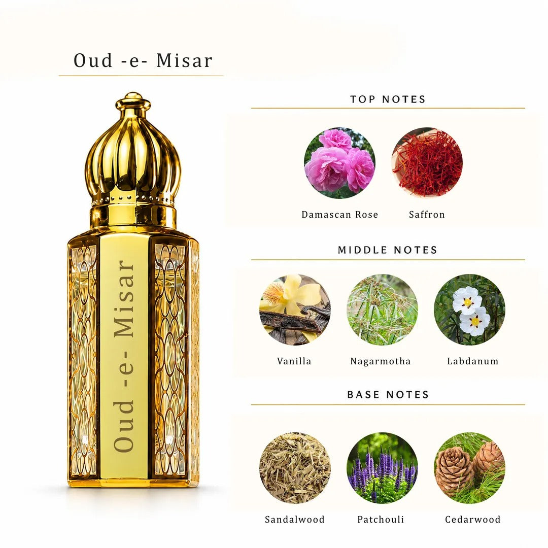 Oud -e- Misar Attar - 12 ML